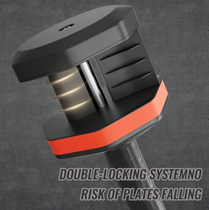 Adjustable Smart Dumbbell Set (55lbs 5 in 1) by DawnRise Health & Fitness Company